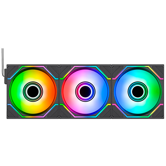 Вентилятор для корпуса Thermaltake Swafan 120 EX Infinity ARGB Sync PC Cooling Fan - CL-F264-PL12SW-A - фото 3