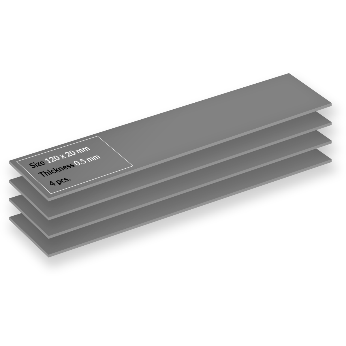 Термопрокладка Arctic Thermal Pad TP-4 120х20х0.5мм (ACTPD00065A) 4 шт.