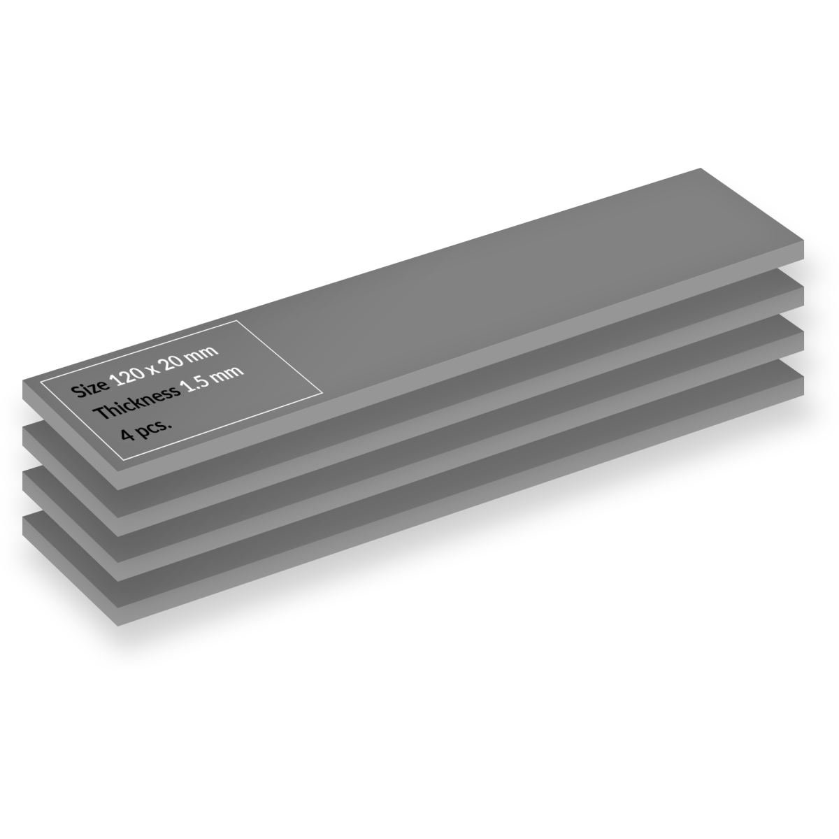 Термопрокладка Arctic Thermal Pad TP-4 120х20х1.5мм (ACTPD00067A) 4 шт.
