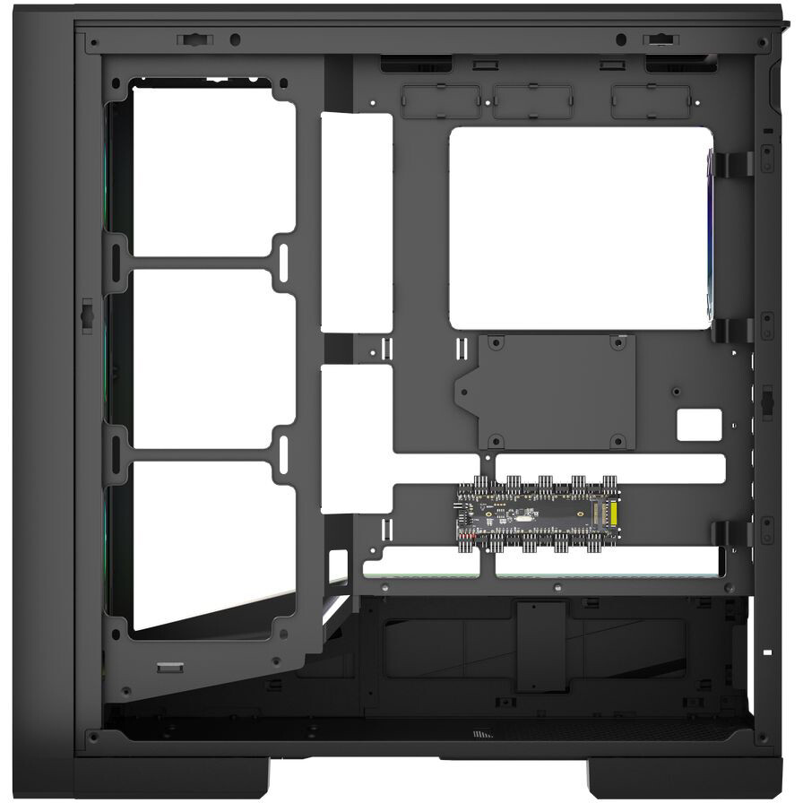 Корпус Powercase Intro ARGB Black - CJ235IB-A4 - фото 5
