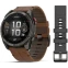 Умные часы Garmin fenix 8 Pro 51mm AMOLED Grey/Chestnut - 010-03199-40