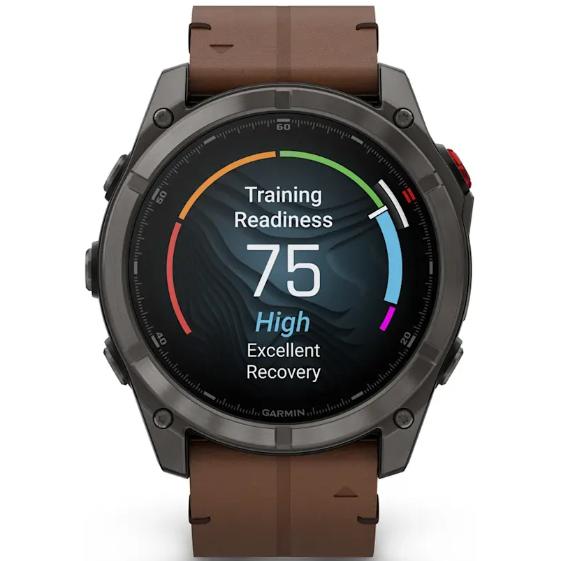 Умные часы Garmin fenix 8 Pro 51mm AMOLED Grey/Chestnut - 010-03199-40 - фото 7