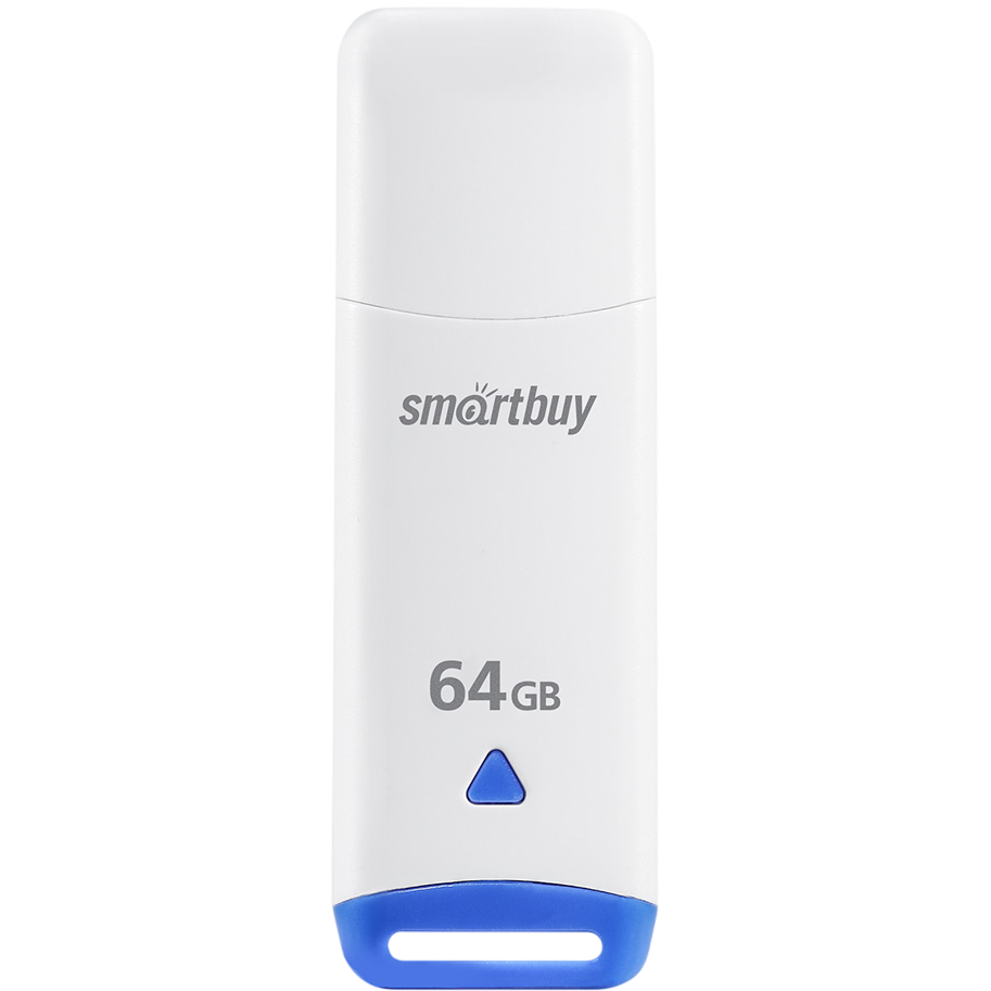 USB Flash накопитель 64GB SmartBuy Easy White (SB064GBEW)