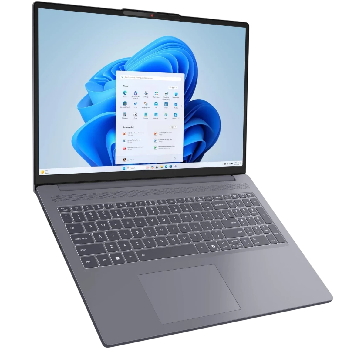 Ноутбук Lenovo IdeaPad Slim 3 16ARP10 Luna Gray (83K800CMRM) - фото 4