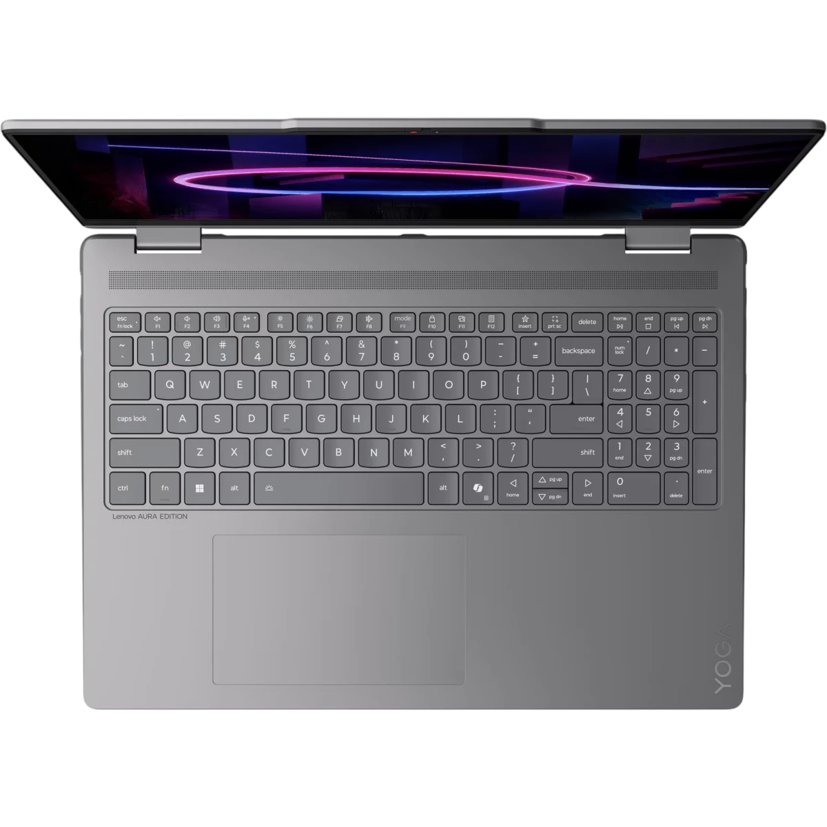 Ноутбук Lenovo Yoga 7 2-in-1 16IPH11 Luna Grey (83TE0022RK) - фото 12