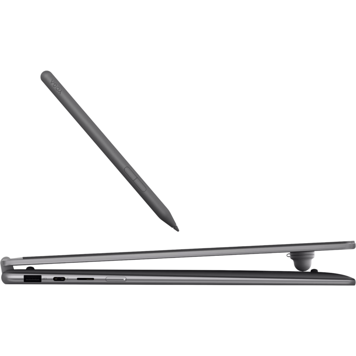 Ноутбук Lenovo Yoga 7 2-in-1 16IPH11 Luna Grey (83TE0022RK) - фото 10