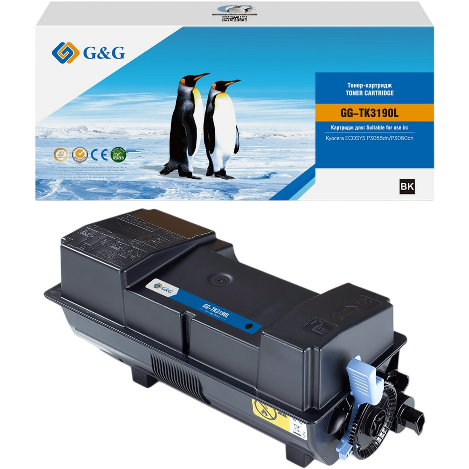 Картридж G&G GG-TK3190L Black