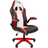 Игровое кресло Chairman ДРАЙВ 15 Black/Red/White (7197730) (00-07197730)