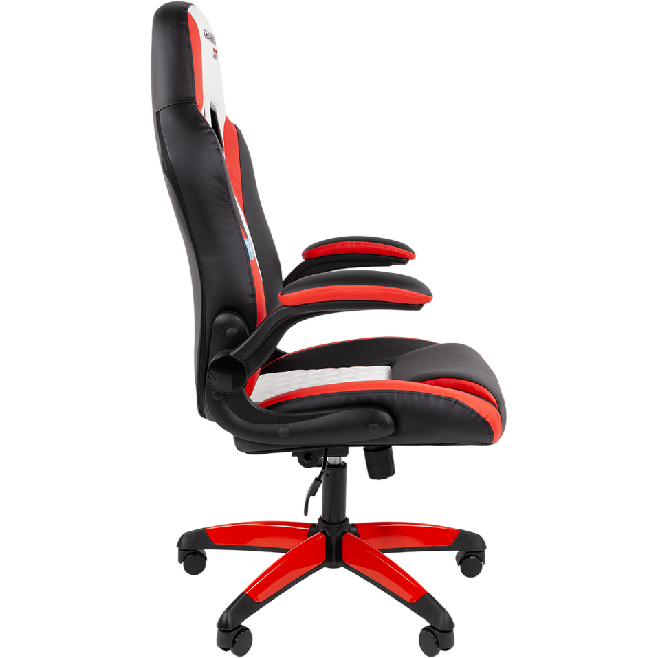 Игровое кресло Chairman ДРАЙВ 15 Black/Red/White (7197730) - 00-07197730 - фото 3