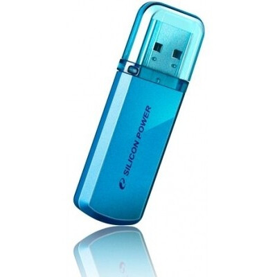 USB Flash накопитель 32Gb Silicon Power Helios 101 Blue (SP032GBUF2101V1B)