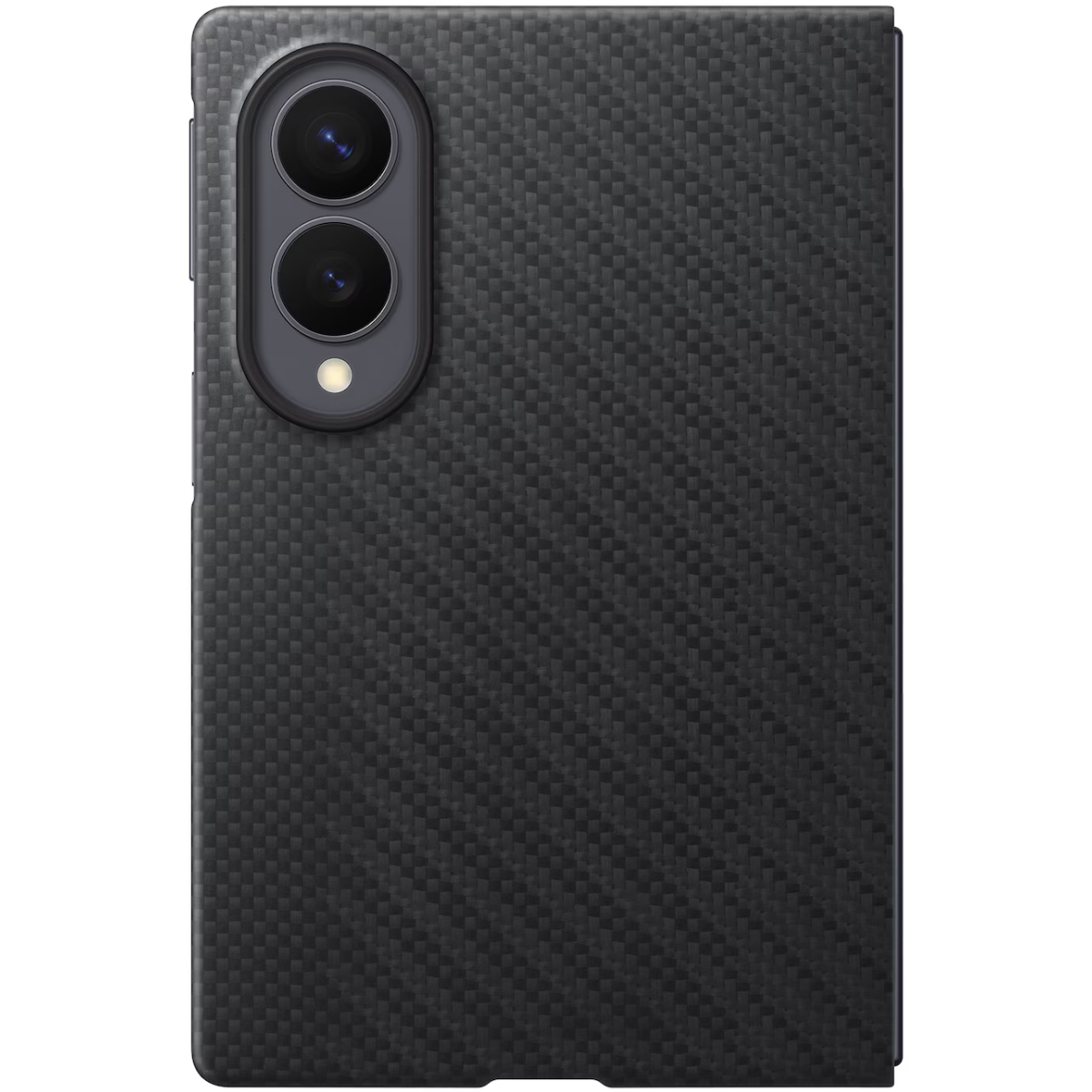 Чехол Samsung Galaxy Z Fold8 Carbon Magnet Case Black - EF-KF971SBEGRU - фото 2