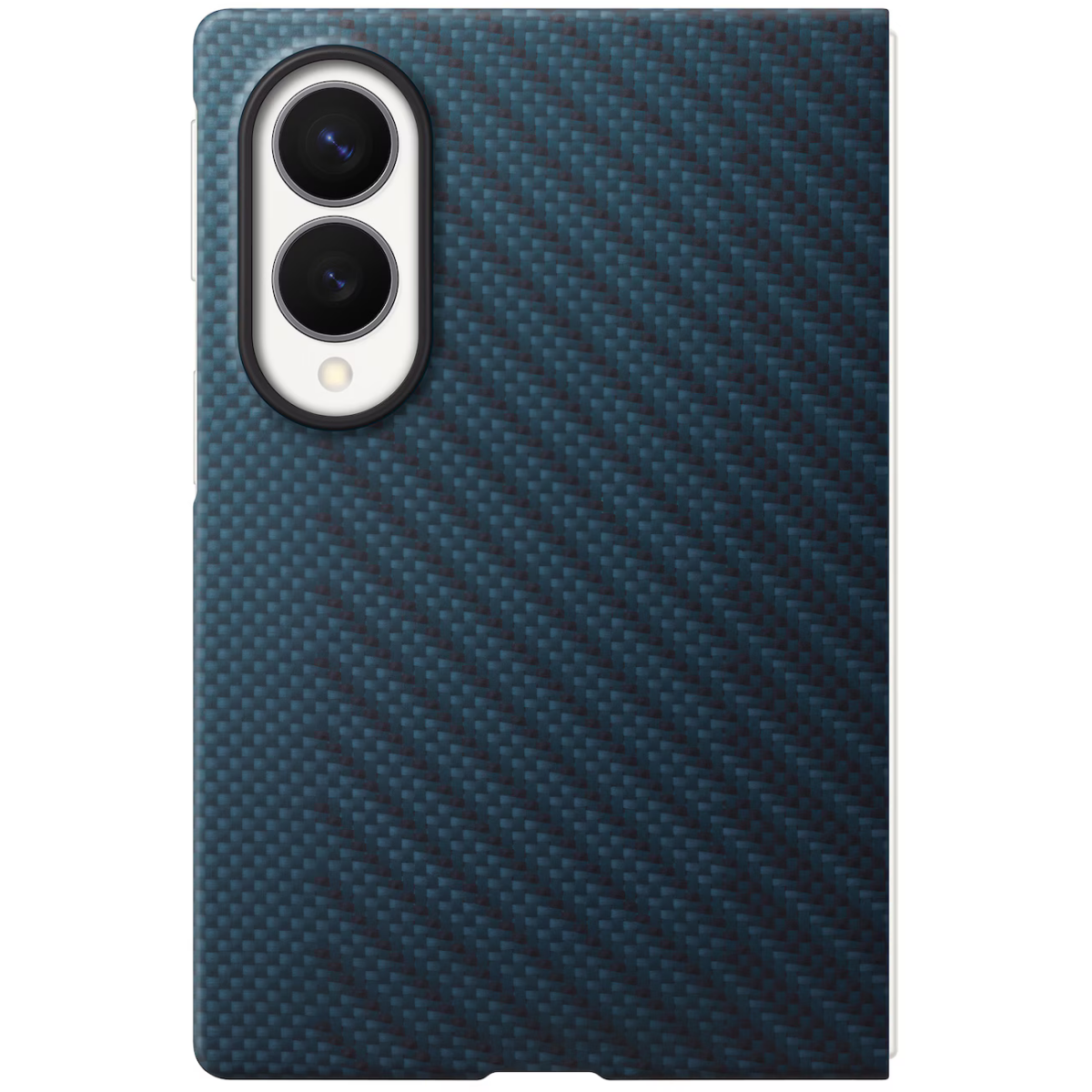 Чехол Samsung Galaxy Z Fold8 Carbon Magnet Case Navy - EF-KF971SNEGRU - фото 2