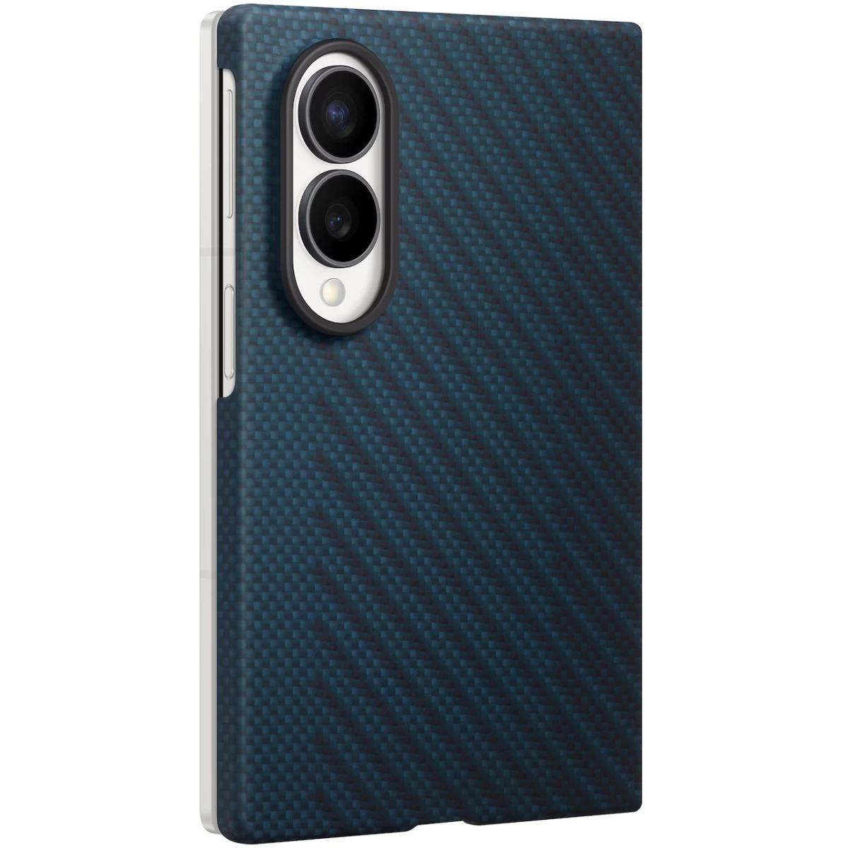 Чехол Samsung Galaxy Z Fold8 Carbon Magnet Case Navy - EF-KF971SNEGRU - фото 3