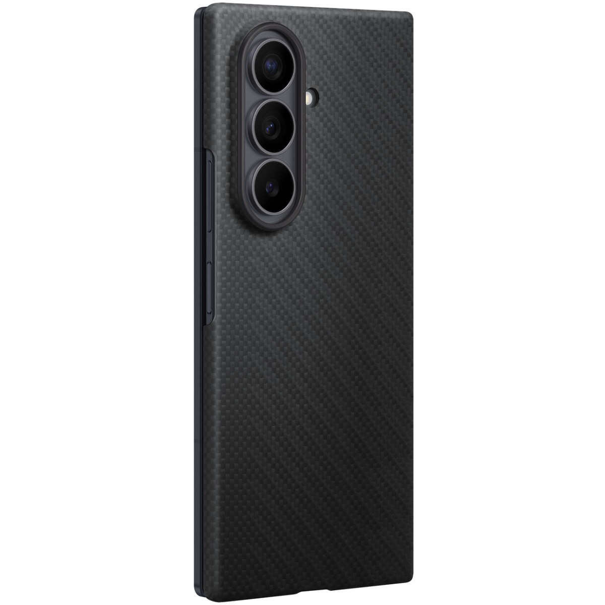 Чехол Samsung Galaxy Z Fold8 Ultra Carbon Magnet Case Black - EF-KF976SBEGRU - фото 3