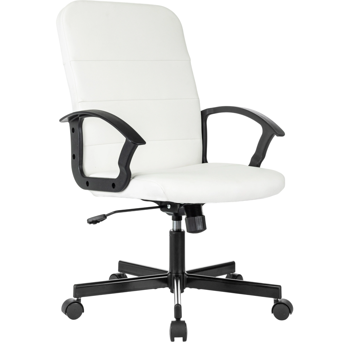Офисное кресло Бюрократ Triest PU White - TRIEST WHITE-PU