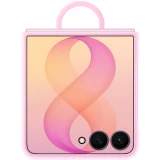 Чехол Samsung Galaxy Z Flip8 Silicone Ring Magnet Case Pink (EF-EF776CVEGRU)
