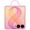 Чехол Samsung Galaxy Z Flip8 Silicone Ring Magnet Case Pink - EF-EF776CVEGRU