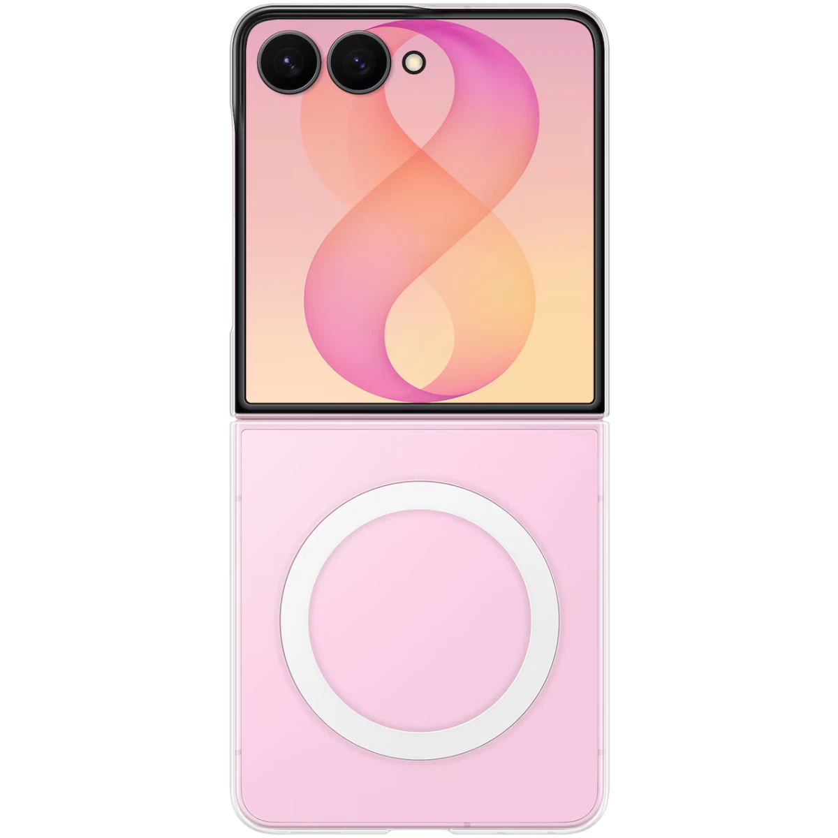 Чехол Samsung Galaxy Z Flip8 Clear Magnet Case - EF-CF776CTEGRU - фото 2