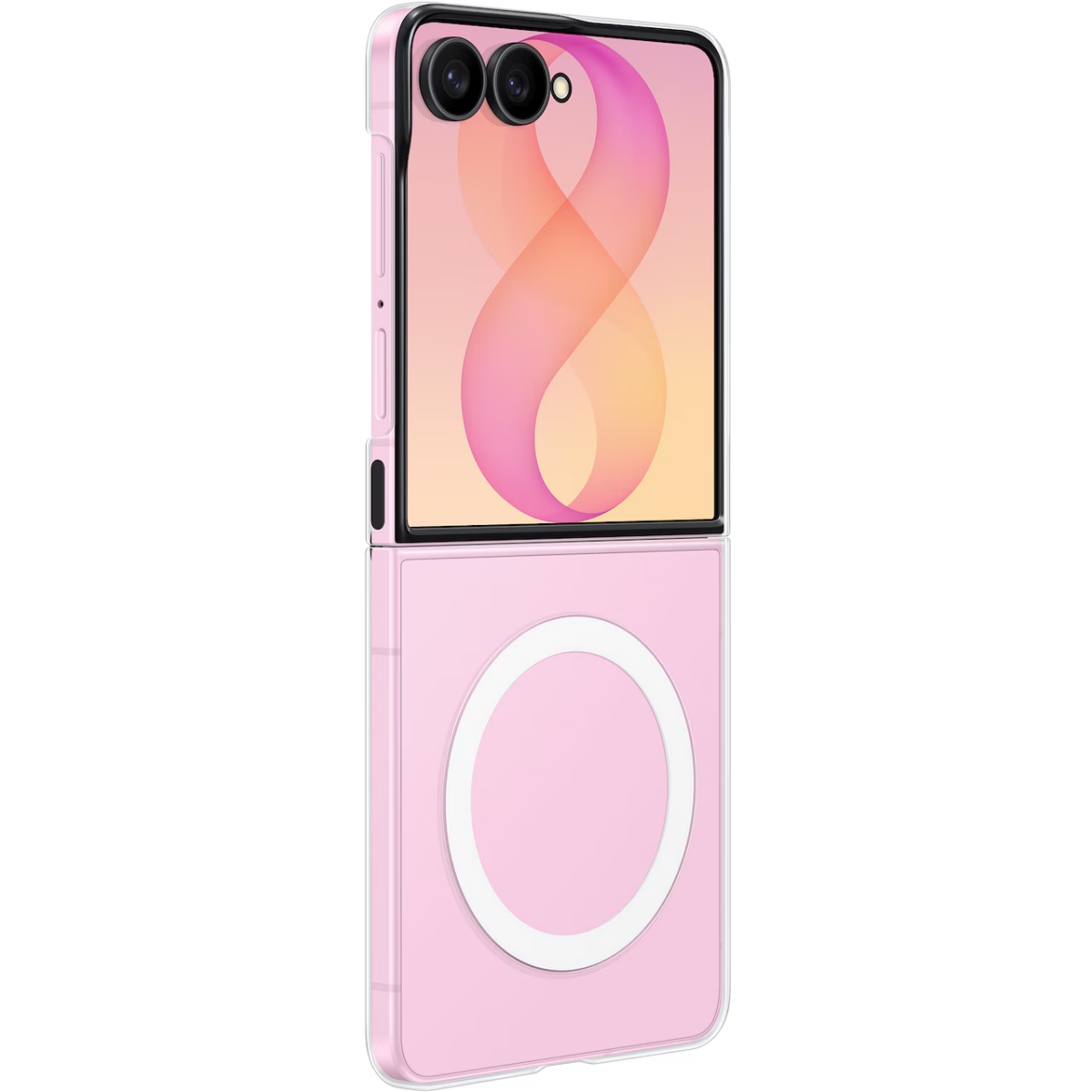 Чехол Samsung Galaxy Z Flip8 Clear Magnet Case - EF-CF776CTEGRU - фото 3