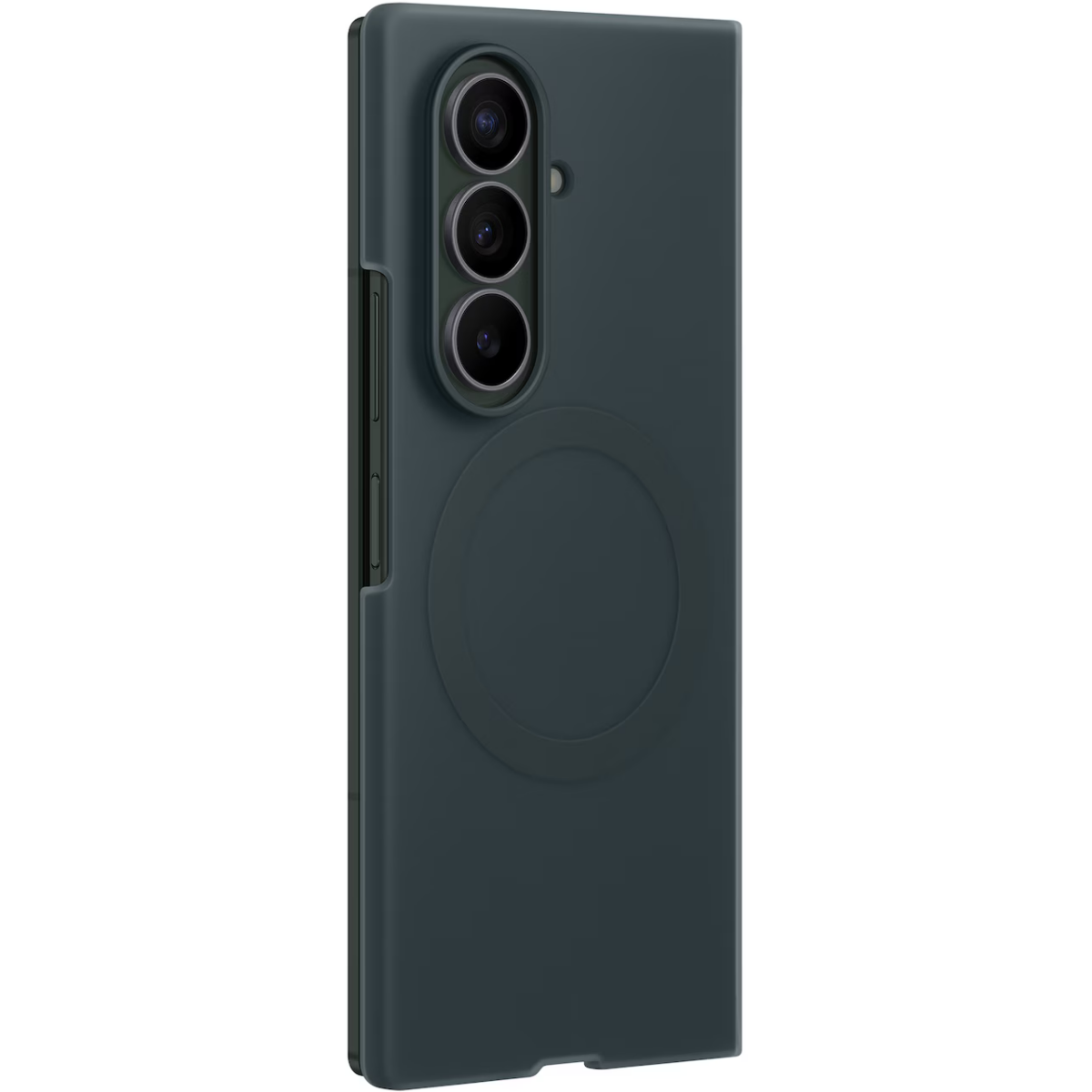 Чехол Samsung Galaxy Z Fold8 Ultra Silicone Magnet Case Green - EF-EF976CGEGRU - фото 3