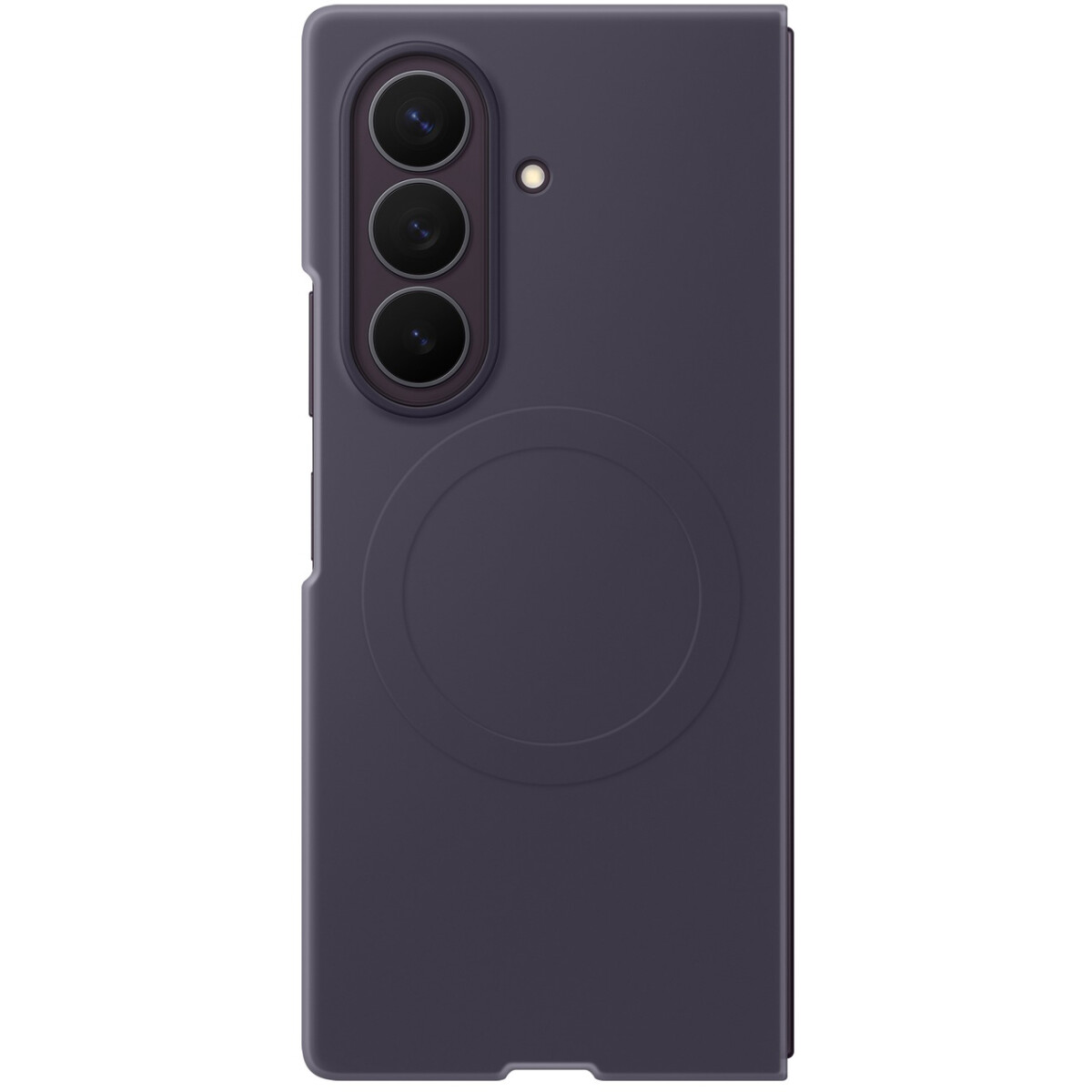 Чехол Samsung Galaxy Z Fold8 Ultra Silicone Magnet Case Dark Purple - EF-EF976CVEGRU - фото 2
