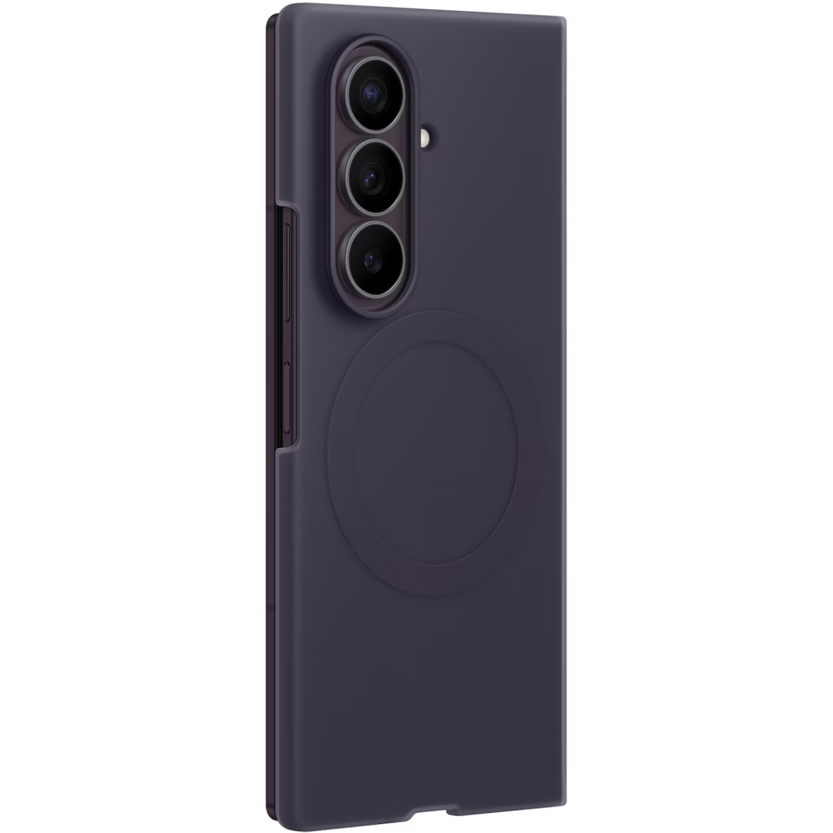 Чехол Samsung Galaxy Z Fold8 Ultra Silicone Magnet Case Dark Purple - EF-EF976CVEGRU - фото 3