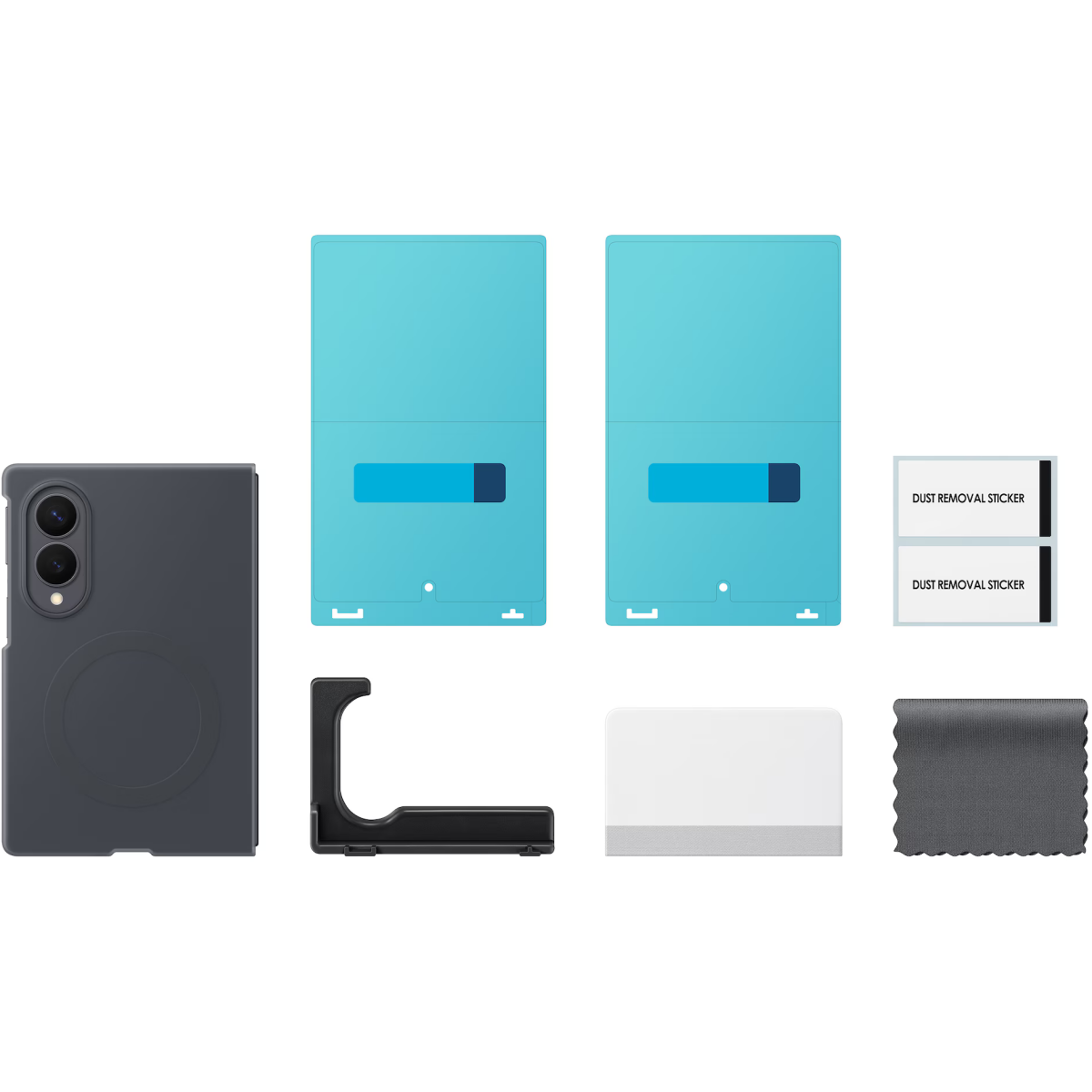 Чехол Samsung Galaxy Z Fold8 Silicone Magnet Case Graphite - EF-EF971CBEGRU - фото 5