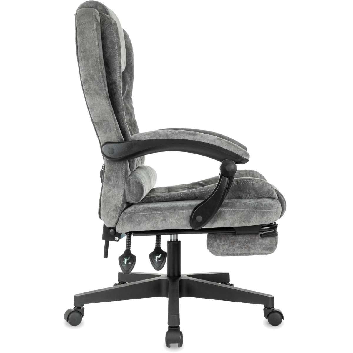 Офисное кресло Бюрократ CH-BOSS Grey - CH-BOSS/LT-19 - фото 2