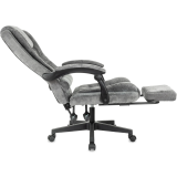 Офисное кресло Бюрократ CH-BOSS Grey (CH-BOSS/LT-19)