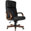 Офисное кресло Бюрократ T-9933 Walnut Black - T-9933WALNUT/ECO-B