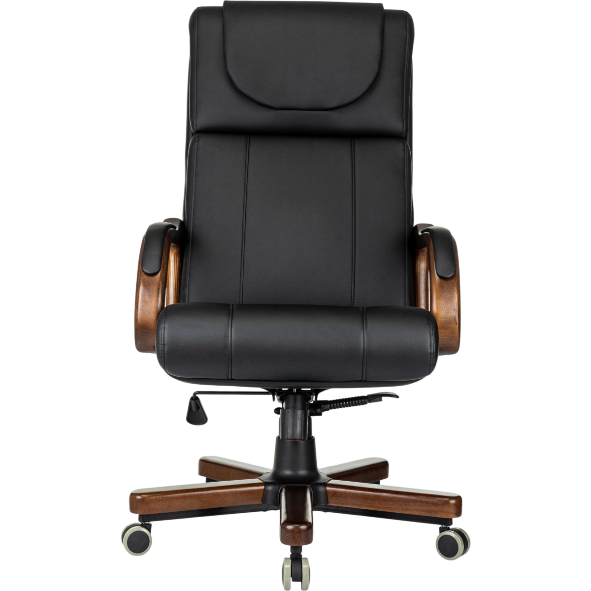 Офисное кресло Бюрократ T-9933 Walnut Black - T-9933WALNUT/ECO-B - фото 2