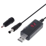 Кабель USB - DC 5.5mm, 1м, KS-IS KS-915C-1