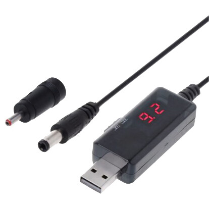 Кабель USB - DC 5.5mm, 1м, KS-IS KS-915C-1