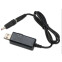Кабель USB - DC 5.5mm, 1м, KS-IS KS-915C-1 - фото 2