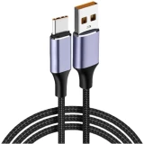 Кабель USB - USB Type-C, 1м, KS-IS KS-732BB-1