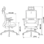 Офисное кресло Бюрократ MC-W612N-H Grey - MC-W612N-H/DG/MAT-G - фото 13