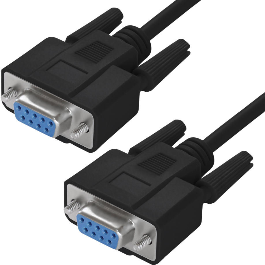 Кабель COM (F) - COM (F), 1м, Greenconnect GCR-57632