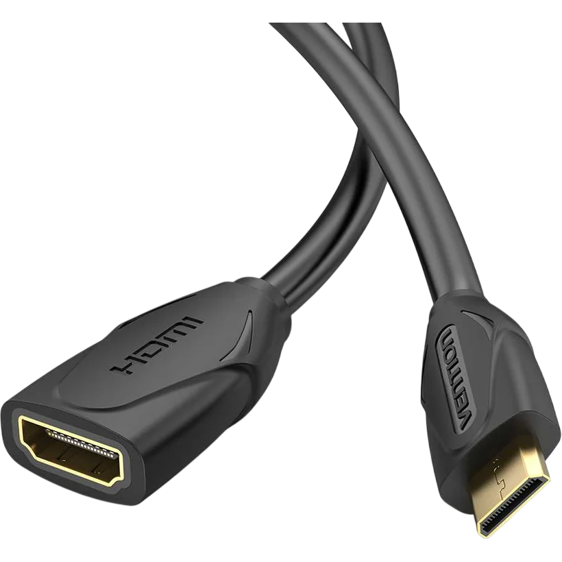 Кабель HDMI (F) - Mini HDMI (M), 1м, Vention ABAAF - фото 2