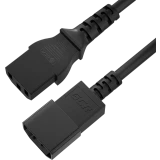 Кабель питания C13 - C14, 1м, Greenconnect GCR-56702