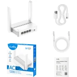 Wi-Fi маршрутизатор (роутер) Cudy WR1200E 2.0