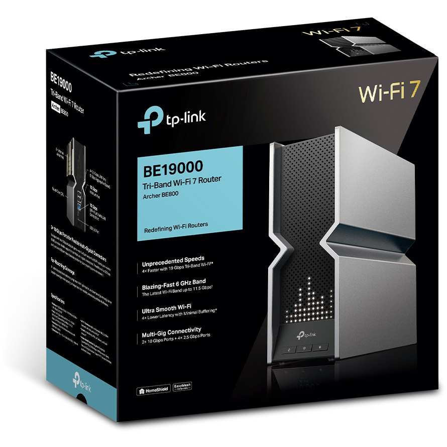 Wi-Fi маршрутизатор (роутер) TP-Link Archer BE800 - фото 5