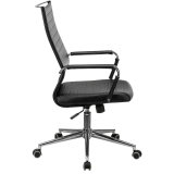 Офисное кресло Бюрократ CH-884SL Black (CH-884SL/BLACK-PU)