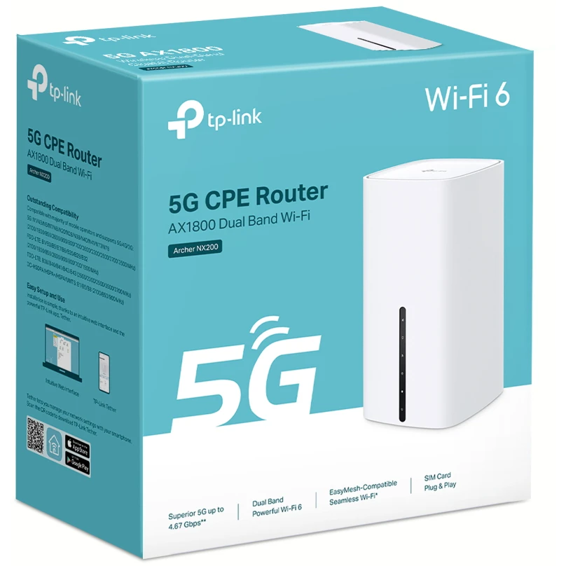 Wi-Fi маршрутизатор (роутер) TP-Link Archer NX200 - фото 4