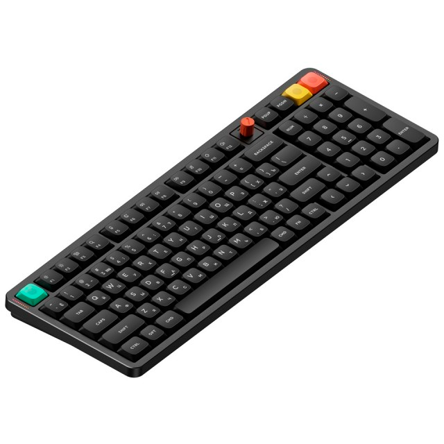 Клавиатура NuPhy AIR100v3 (Red Nano Switch) RGB Black - AIR100v3-ND-RN