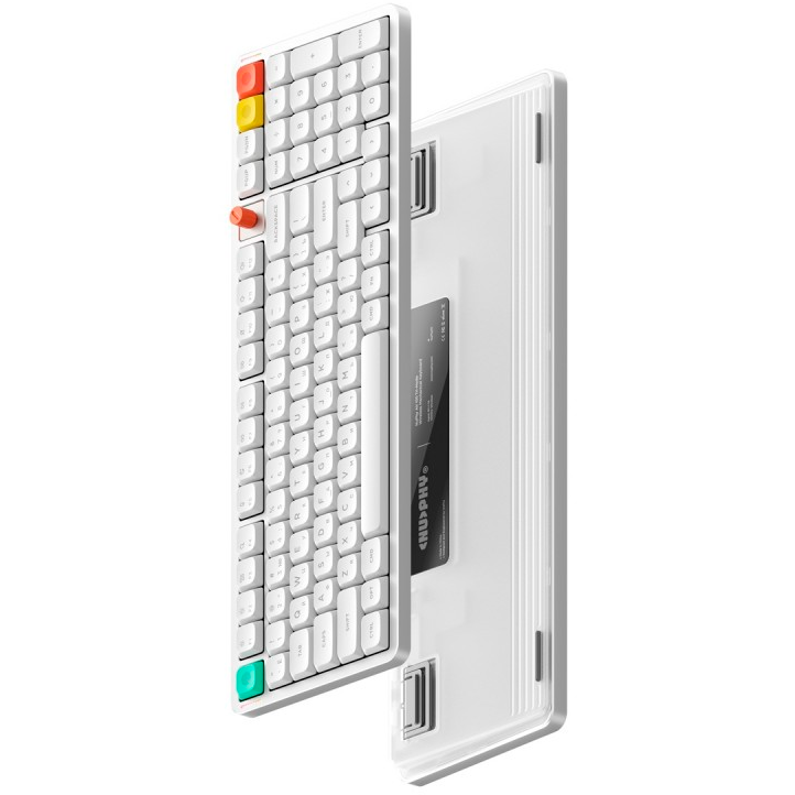 Клавиатура NuPhy AIR100v3 (Brown Nano Switch) RGB White - AIR100v3-NW-BRN - фото 3