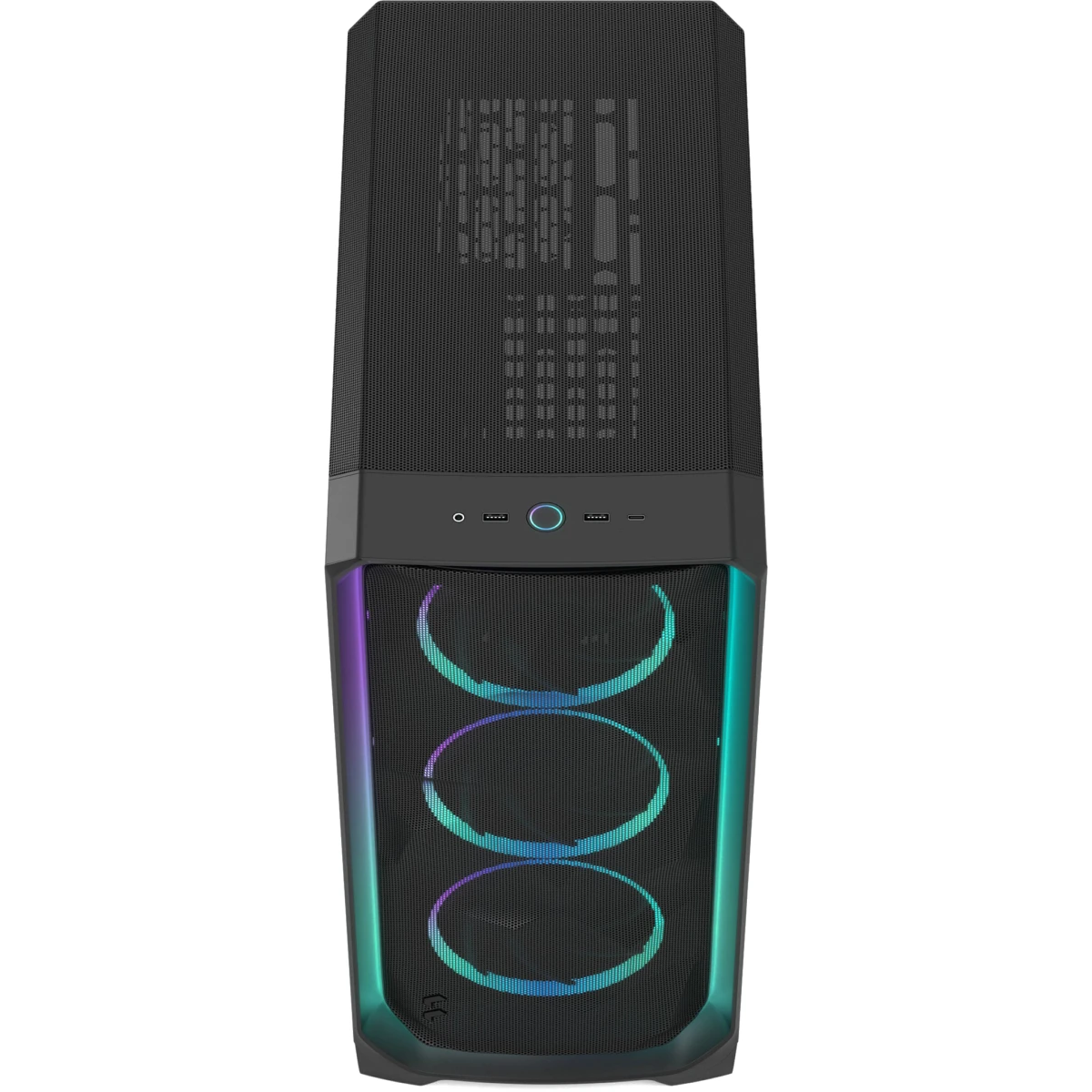 Корпус Fractal Design Meshify 3 Ambience Pro RGB Black TG Light Tint - FD-C-MES3A-03 - фото 4