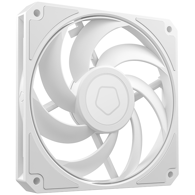 Вентилятор для корпуса ID-COOLING AM-120-SLIM WHITE - фото 2