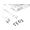 Вентилятор для корпуса ID-COOLING AM-120-SLIM WHITE - фото 8
