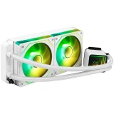 Система жидкостного охлаждения ExeGate DigitalFreezer-240.PWM.ARGB.White (EX301478RUS)