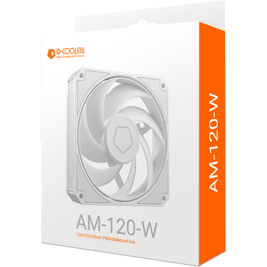 Вентилятор для корпуса ID-COOLING AM-120-W - фото 8